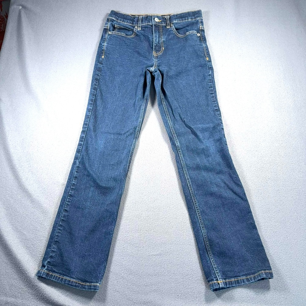 Thereabouts Straight Fit Jeans Boys 16 Dark Wash Mid Rise 28x28.5 Denim